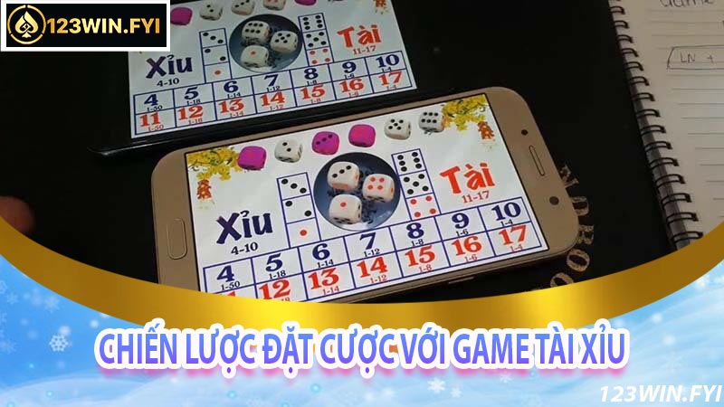 Các chiến lược và hình thức đặt cược của game Tài Xỉu online