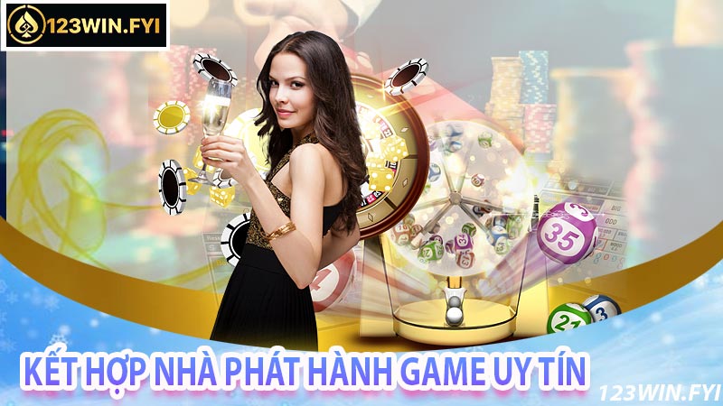 Casino 123WIN kết hợp với những nhà phát hành nào?